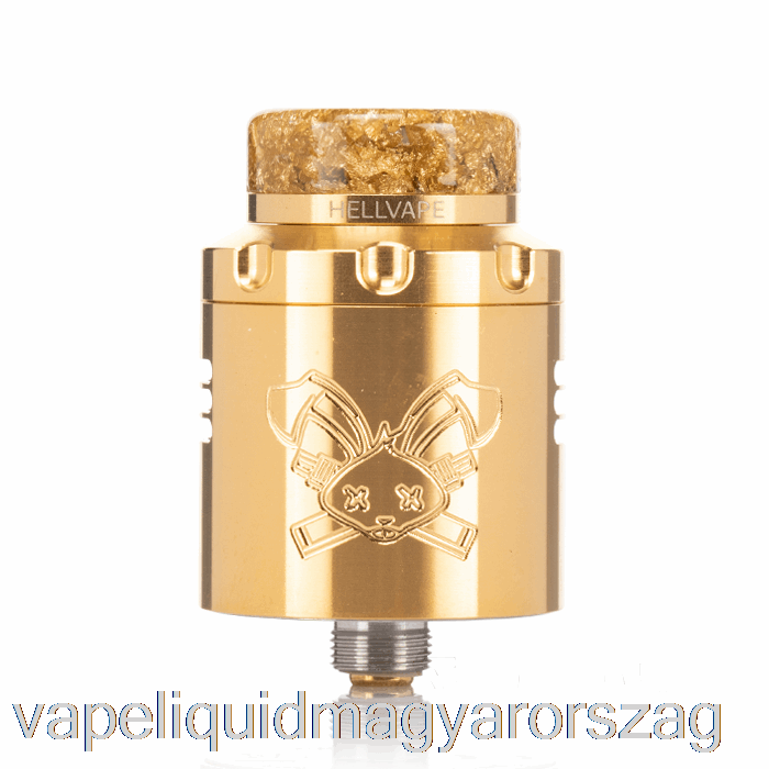 Hellvape Dead Rabbit V3 24mm Rda Gold Vape Liquid